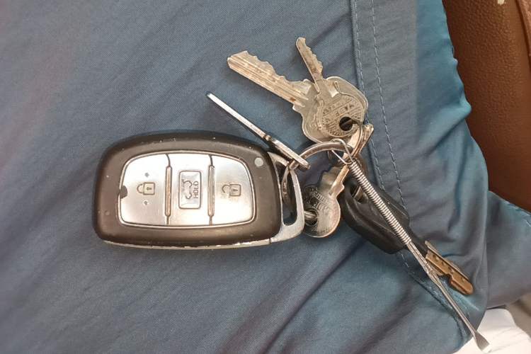 Used Hyundai Tucson 2015 1.6T Dual-Clutch Two-Wheel-Drive Leading Model Vehicle Key