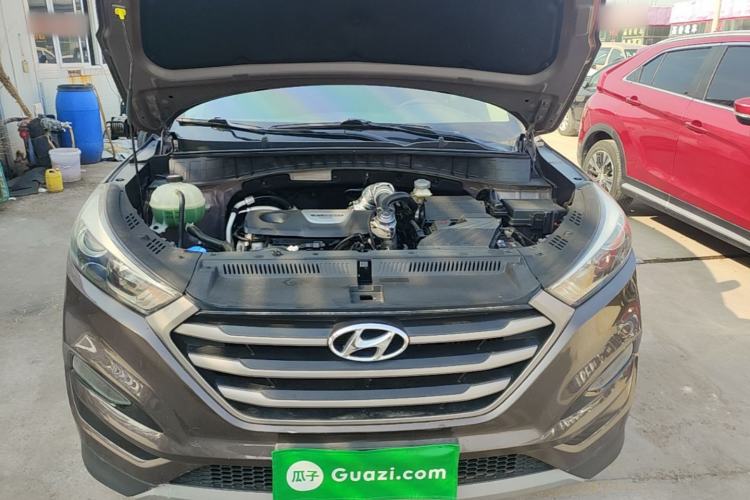 Used Hyundai Tucson 2015 1.6T Dual-Clutch Two-Wheel-Drive Smart Model Engine Bay
