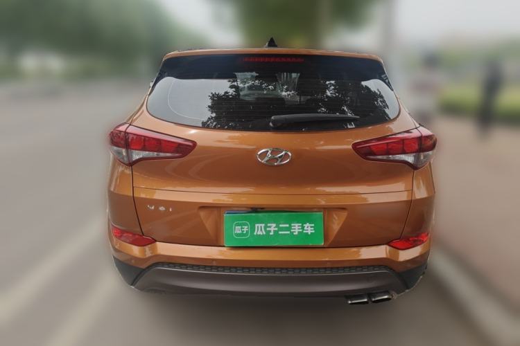 Used Hyundai Tucson 2015 1.6T Dual-Clutch Two-Wheel-Drive Smart Model Rear