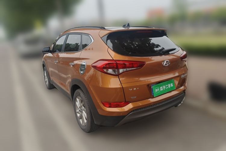 Used Hyundai Tucson 2015 1.6T Dual-Clutch Two-Wheel-Drive Smart Model Rear Left 45 Deg
