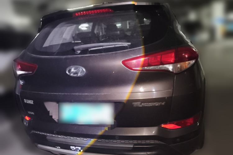 Used Hyundai Tucson 2015 1.6T Dual-Clutch Two-Wheel-Drive Smart Model Rear