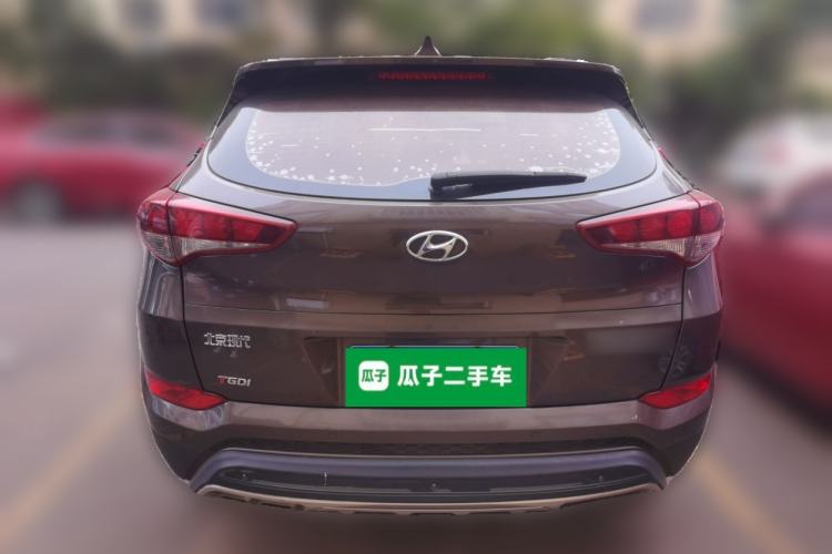 Used Hyundai Tucson 2015 1.6T Dual-Clutch Two-Wheel-Drive Smart Model Rear