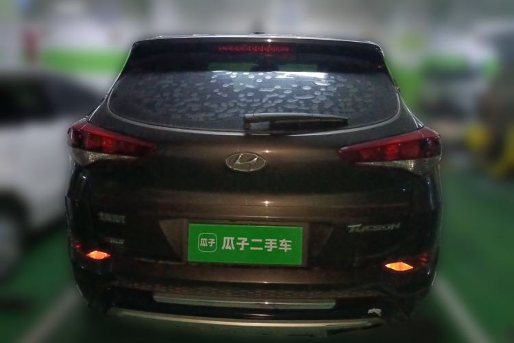 Used Hyundai Tucson 2015 1.6T Dual-Clutch Two-Wheel-Drive Smart Model Rear