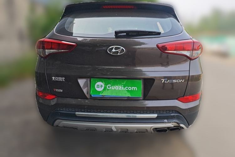 Used Hyundai Tucson 2015 1.6T Dual-Clutch Two-Wheel-Drive Smart Model Rear