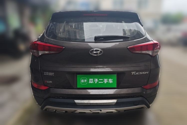 Used Hyundai Tucson 2015 1.6T Dual-Clutch Two-Wheel-Drive Smart Model Rear