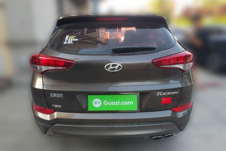 Used Hyundai Tucson 2015 1.6T Dual-Clutch Two-Wheel-Drive Smart Model Rear