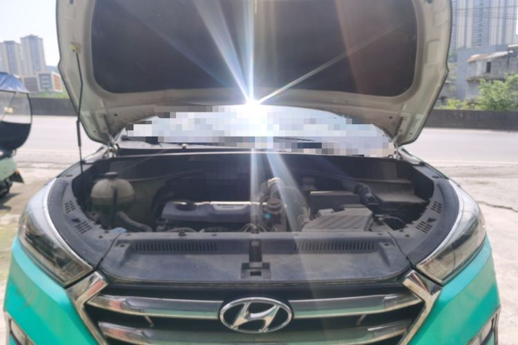 Used Hyundai Tucson 2015 1.6T Dual-Clutch Two-Wheel-Drive Smart Model Engine Bay