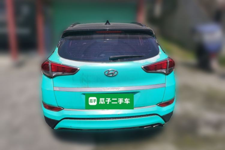 Used Hyundai Tucson 2015 1.6T Dual-Clutch Two-Wheel-Drive Smart Model Rear