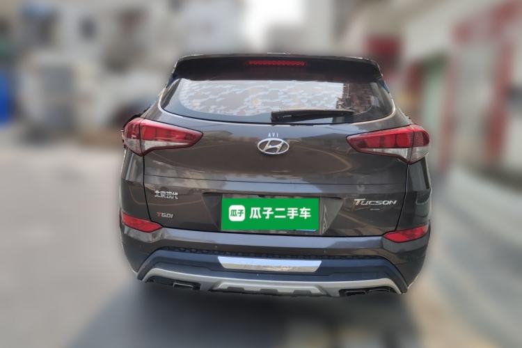 Used Hyundai Tucson 2015 1.6T Dual-Clutch Two-Wheel-Drive Smart Model Rear
