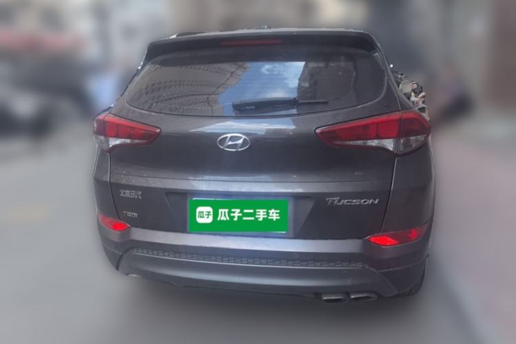 Used Hyundai Tucson 2015 1.6T Dual-Clutch Two-Wheel-Drive Smart Model Rear