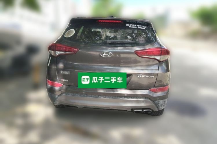 Used Hyundai Tucson 2015 1.6T Dual-Clutch Two-Wheel-Drive Leading Model Rear