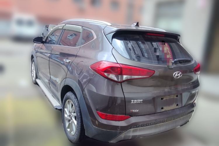 Used Hyundai Tucson 2015 1.6T Dual-Clutch Two-Wheel-Drive Smart Model Rear Left 45 Deg