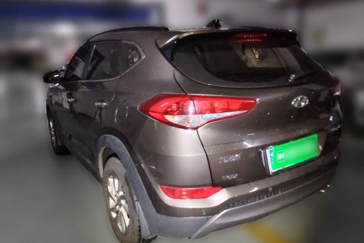 Used Hyundai Tucson 2015 1.6T Dual-Clutch Two-Wheel-Drive Smart Model Rear Left 45 Deg