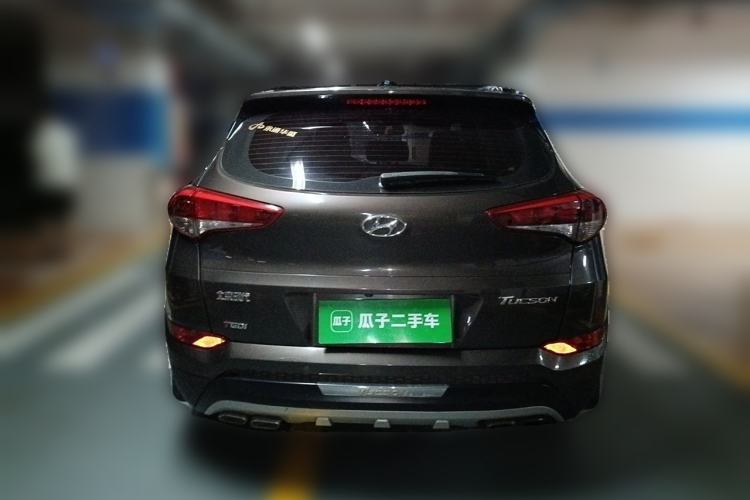 Used Hyundai Tucson 2015 1.6T Dual-Clutch Two-Wheel-Drive Smart Model Rear