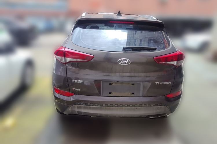 Used Hyundai Tucson 2015 1.6T Dual-Clutch Two-Wheel-Drive Smart Model Rear