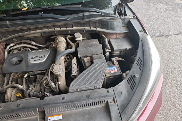 Used Hyundai Tucson 2015 1.6T Dual-Clutch Two-Wheel-Drive Smart Model Engine Bay Left