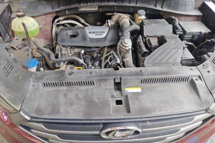 Used Hyundai Tucson 2015 1.6T Dual-Clutch Two-Wheel-Drive Smart Model Engine Bay