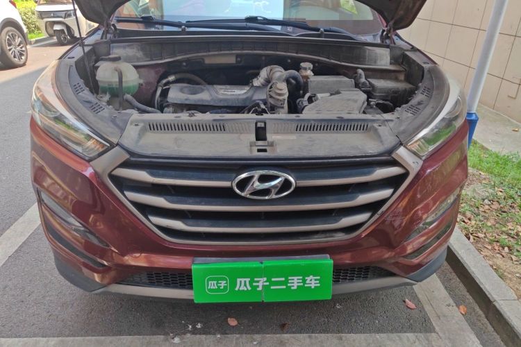 Used Hyundai Tucson 2015 1.6T Dual-Clutch Two-Wheel-Drive Smart Model Engine Bay