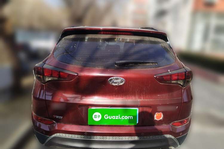 Used Hyundai Tucson 2015 1.6T Dual-Clutch Two-Wheel-Drive Smart Model Rear