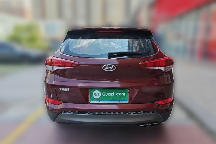 Used Hyundai Tucson 2015 1.6T Dual-Clutch Two-Wheel-Drive Smart Model Rear