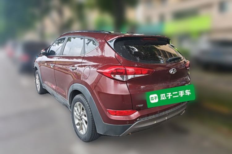 Used Hyundai Tucson 2015 1.6T Dual-Clutch Two-Wheel-Drive Smart Model Rear Left 45 Deg