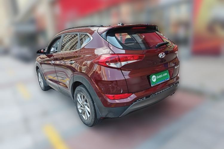 Used Hyundai Tucson 2015 1.6T Dual-Clutch Two-Wheel-Drive Smart Model Rear Left 45 Deg