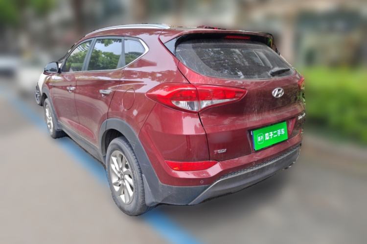 Used Hyundai Tucson 2015 1.6T Dual-Clutch Two-Wheel-Drive Smart Model Rear Left 45 Deg