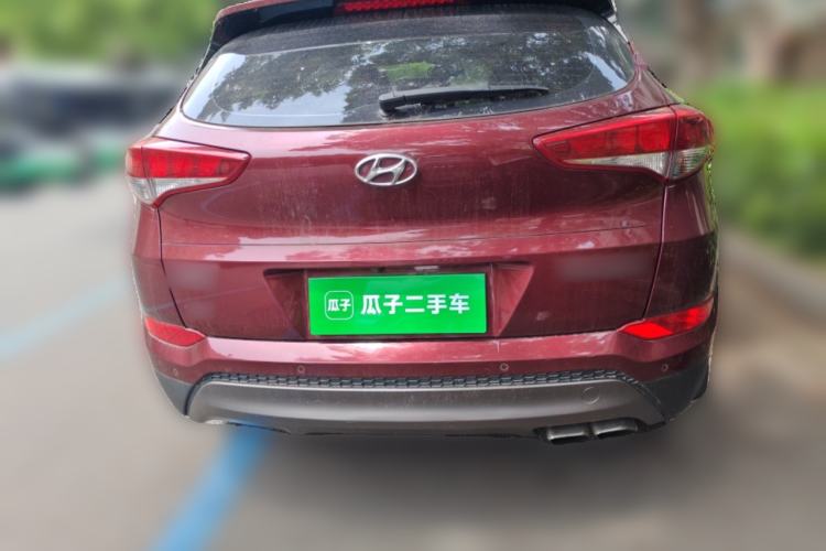 Used Hyundai Tucson 2015 1.6T Dual-Clutch Two-Wheel-Drive Smart Model Rear