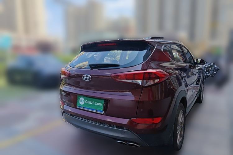 Used Hyundai Tucson 2015 1.6T Dual-Clutch Two-Wheel-Drive Smart Model Rear Right 45 Deg