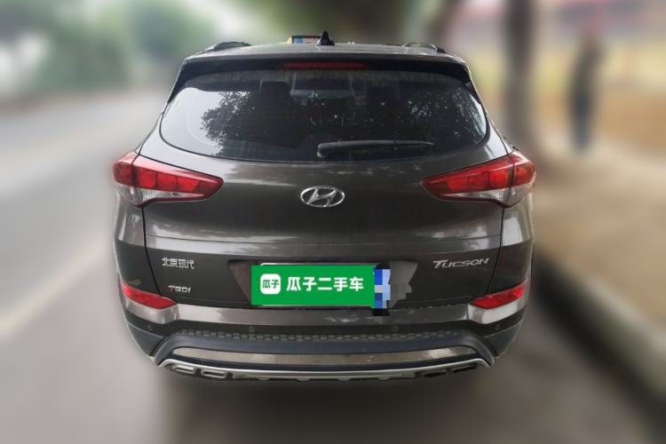 Used Hyundai Tucson 2015 1.6T Dual-Clutch Two-Wheel-Drive Leading Model Rear