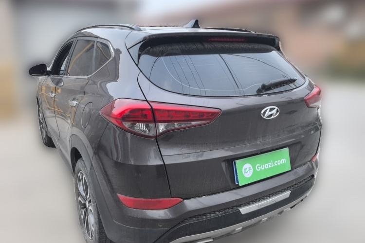 Used Hyundai Tucson 2015 1.6T Dual-Clutch Two-Wheel-Drive Leading Model Rear Left 45 Deg