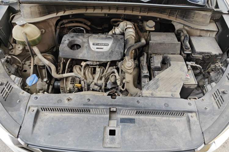 Used Hyundai Tucson 2015 1.6T Dual-Clutch Two-Wheel-Drive Smart Model Engine Bay