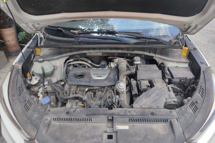 Used Hyundai Tucson 2015 1.6T Dual-Clutch Two-Wheel-Drive Smart Model Engine Bay