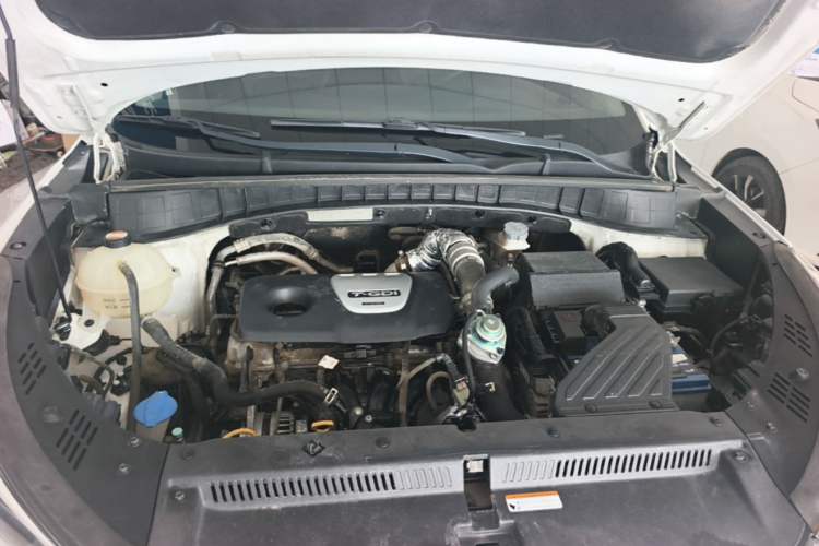 Used Hyundai Tucson 2015 1.6T Dual-Clutch Two-Wheel-Drive Smart Model Engine Bay