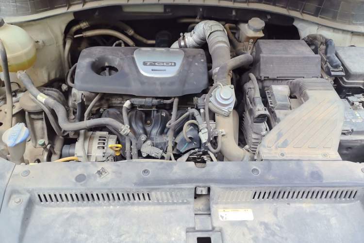 Used Hyundai Tucson 2015 1.6T Dual-Clutch Two-Wheel-Drive Smart Model Engine Bay