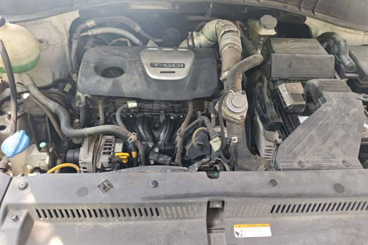 Used Hyundai Tucson 2015 1.6T Dual-Clutch Two-Wheel-Drive Smart Model Engine Bay