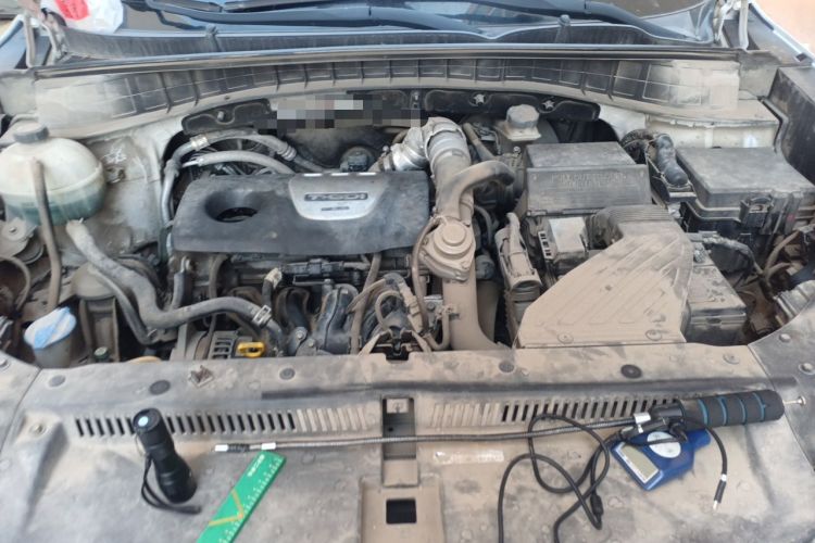 Used Hyundai Tucson 2015 1.6T Dual-Clutch Two-Wheel-Drive Smart Model Engine Bay