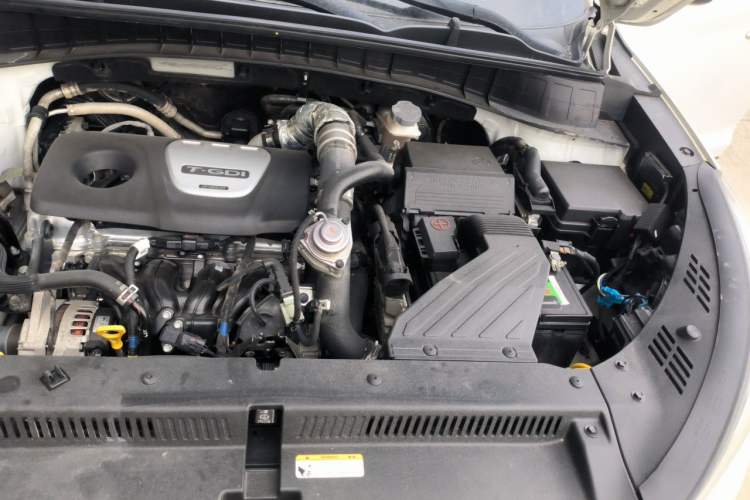 Used Hyundai Tucson 2015 1.6T Dual-Clutch Two-Wheel-Drive Smart Model Engine Bay Left