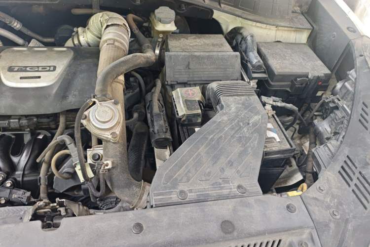 Used Hyundai Tucson 2015 1.6T Dual-Clutch Two-Wheel-Drive Smart Model Engine Bay Left