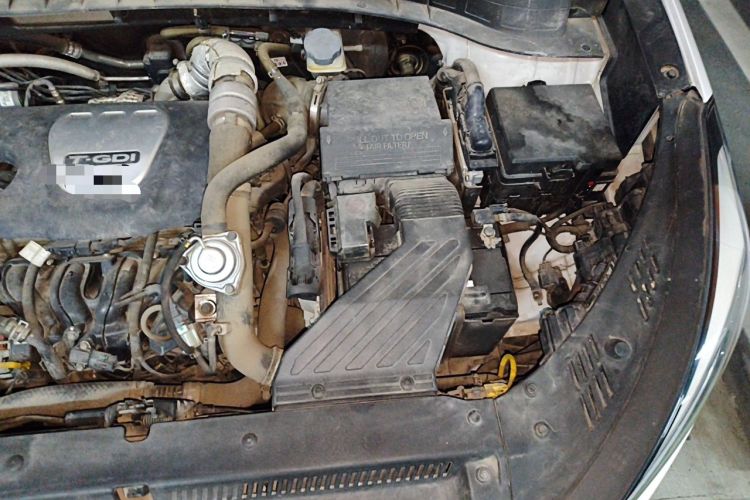 Used Hyundai Tucson 2015 1.6T Dual-Clutch Two-Wheel-Drive Smart Model Engine Bay Left
