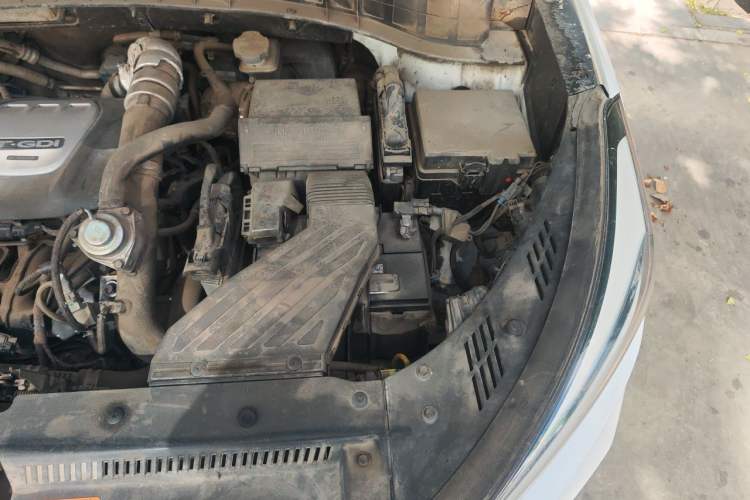 Used Hyundai Tucson 2015 1.6T Dual-Clutch Two-Wheel-Drive Smart Model Engine Bay Left