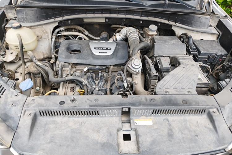 Used Hyundai Tucson 2015 1.6T Dual-Clutch Two-Wheel-Drive Smart Model Engine Bay
