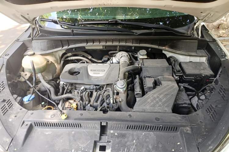 Used Hyundai Tucson 2015 1.6T Dual-Clutch Two-Wheel-Drive Smart Model Engine Bay