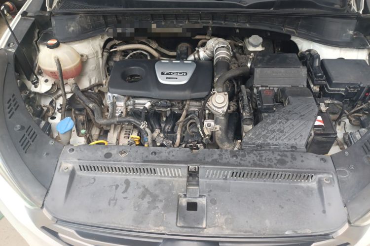 Used Hyundai Tucson 2015 1.6T Dual-Clutch Two-Wheel-Drive Smart Model Engine Bay