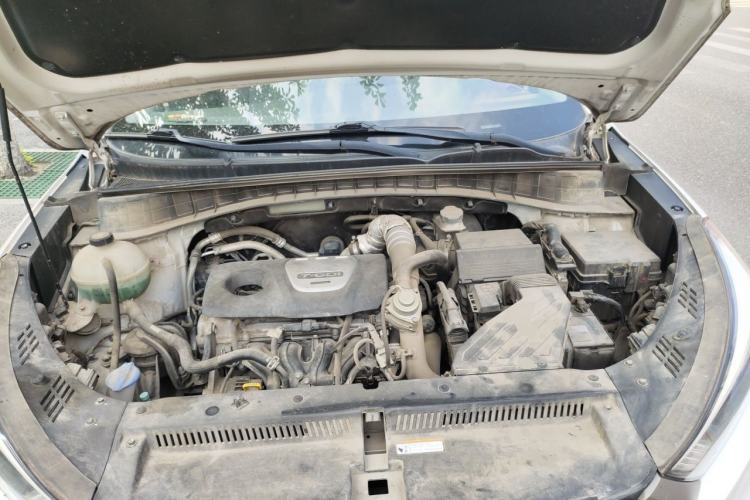 Used Hyundai Tucson 2015 1.6T Dual-Clutch Two-Wheel-Drive Smart Model Engine Bay