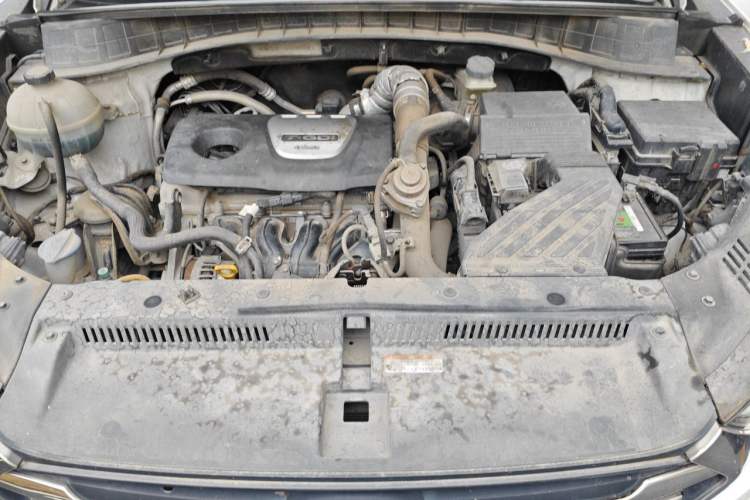 Used Hyundai Tucson 2015 1.6T Dual-Clutch Two-Wheel-Drive Smart Model Engine Bay
