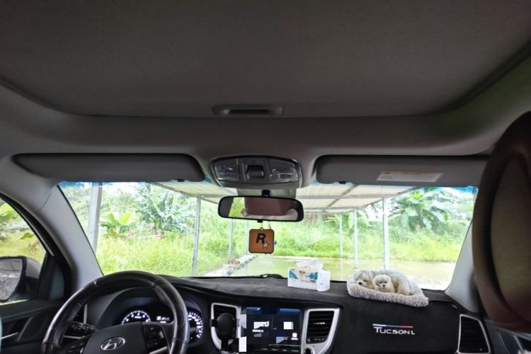 Used Hyundai Tucson 2015 1.6T Dual-Clutch Two-Wheel-Drive Smart Model Headliner