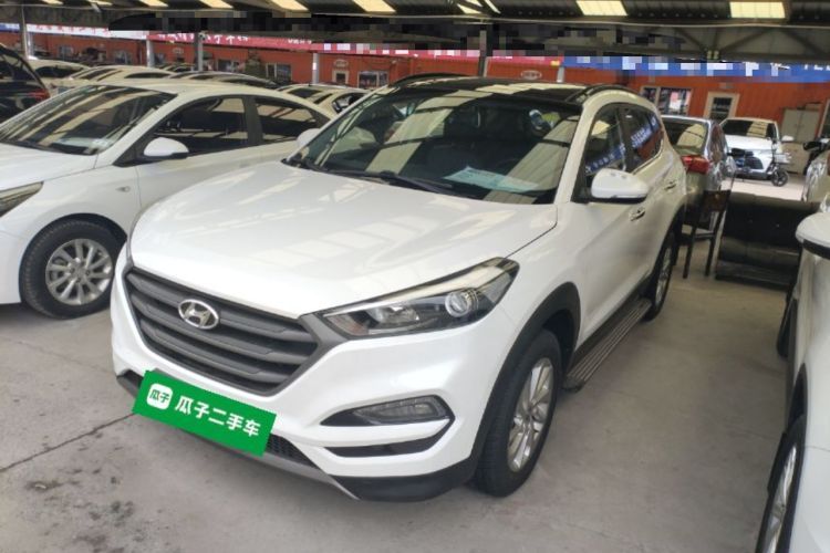 Used Hyundai Tucson 2015 1.6T Dual-Clutch Two-Wheel-Drive Smart Model Guazi used car, China used car export, Used car for sale, Used cars, Cheapest cars for sale
