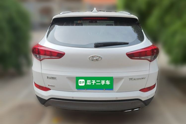 Used Hyundai Tucson 2015 1.6T Dual-Clutch Two-Wheel-Drive Smart Model Rear