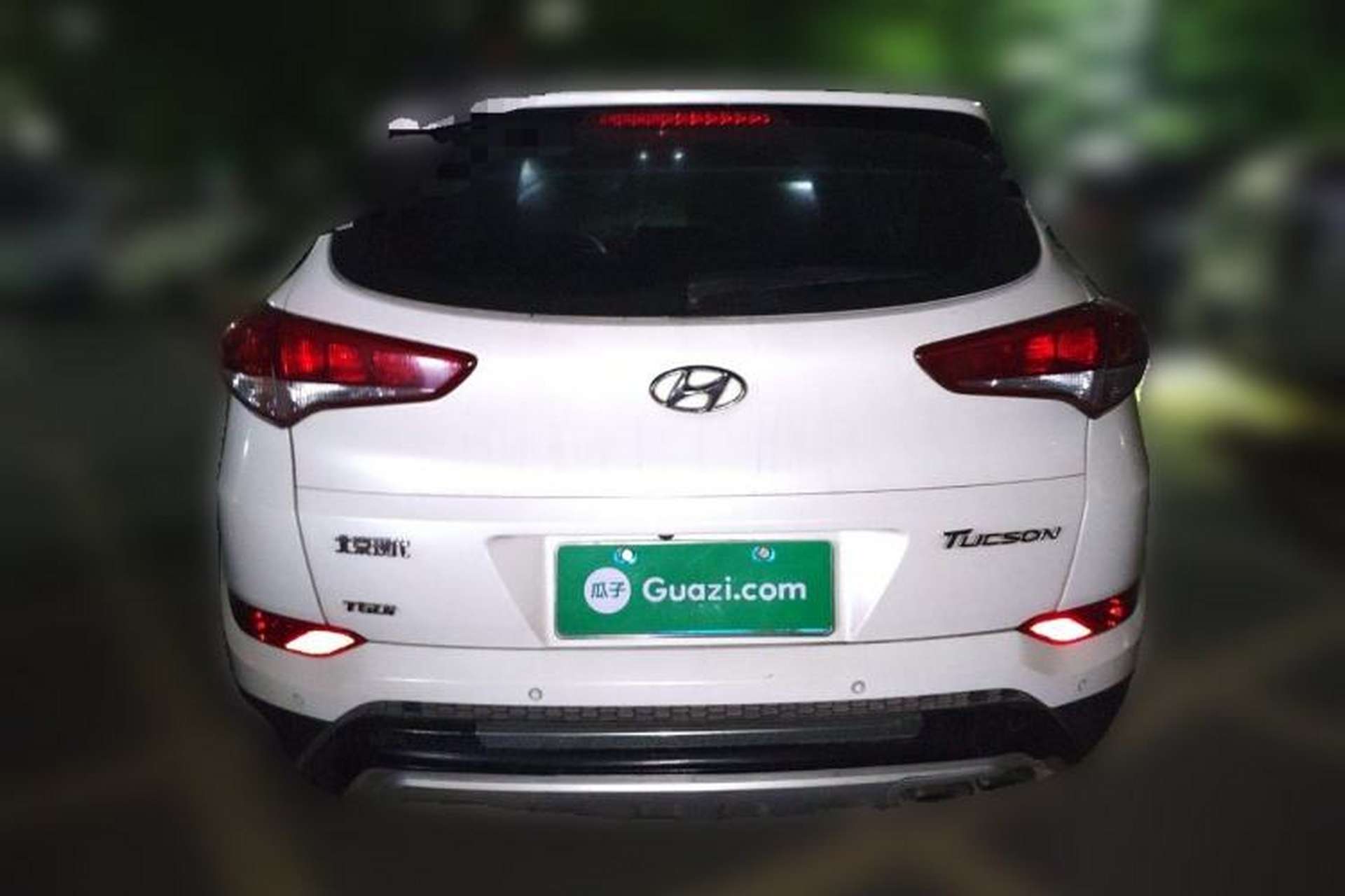 Used Hyundai Tucson 2015 1.6T Dual-Clutch Two-Wheel-Drive Smart Model Rear